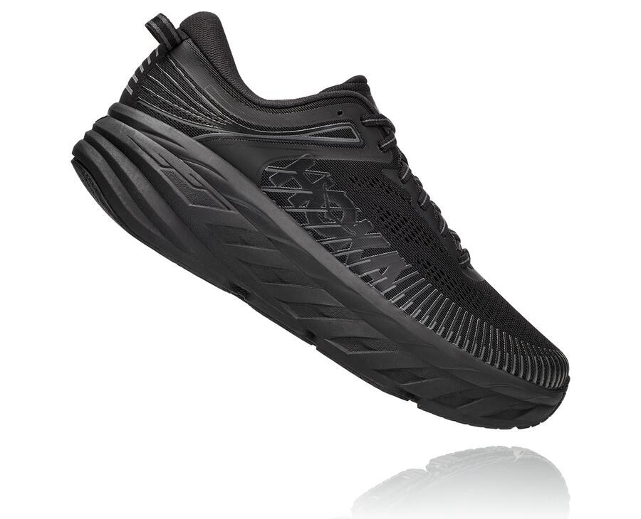 Tenis Hoka One One Masculino Pretas - Bondi 7 - 921-ZGCHTF